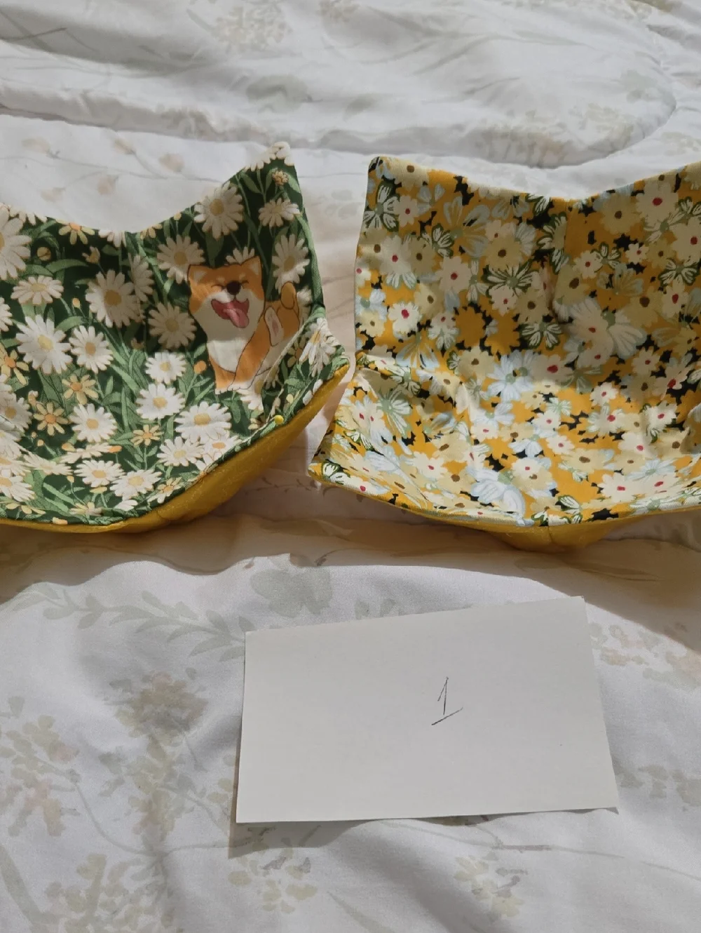 Bowl Cozies - Handmade Set Of 2 Bowl Cozies Of Your Choice